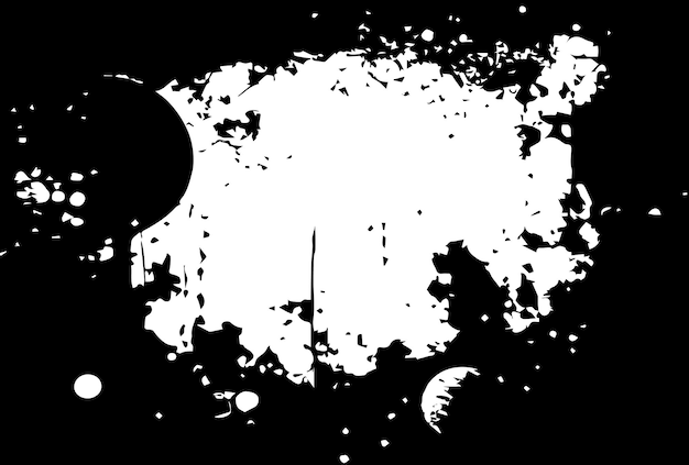 Pintura abstracta Imagen hecha a mano con tinta Patrón artístico moderno Obra artística creativa Textura Grunge Co