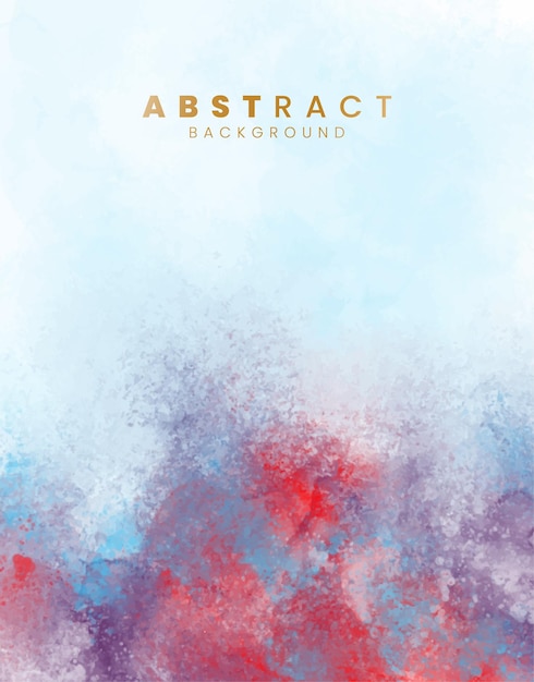 Pintura abstracta utilizando acuarelas. Diseño para tu fecha, postal, pancarta, logo.