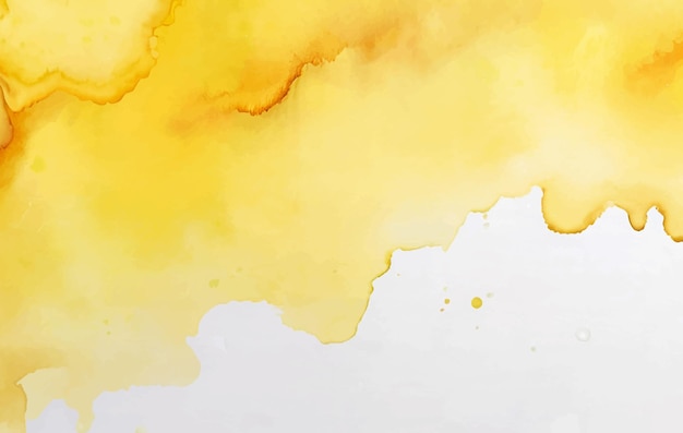 una pintura en acuarela de acuarelas amarillas y naranjas