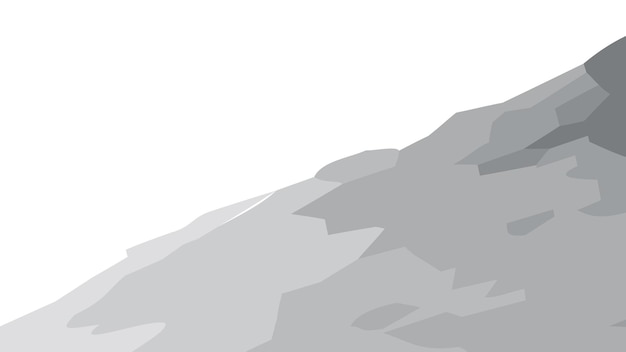 Pintura de arte gris imagen vectorial de fondo abstracta para papel tapiz o diseño de telón de fondo