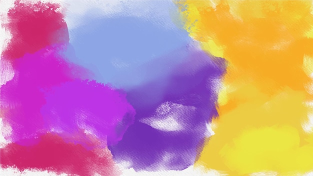pintura colorida acuarela fondo colores arco iris humo acuarela pintura pincel gráfico texturizado