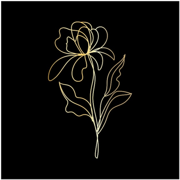 una pintura de una flor con el nombre el nombre en él