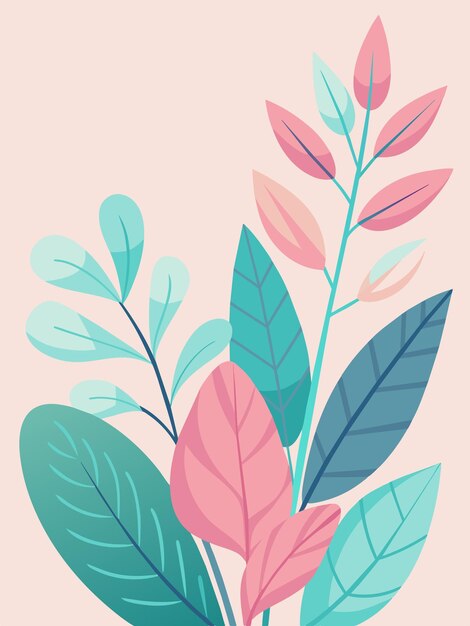 una pintura de flores con las palabras "primavera" en la parte superior