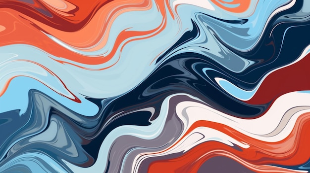 una pintura de un fondo abstracto colorido con los colores del arco iris