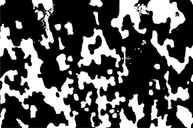 pintura negra monocromática con una textura áspera y gruesa sobre fondo blanco