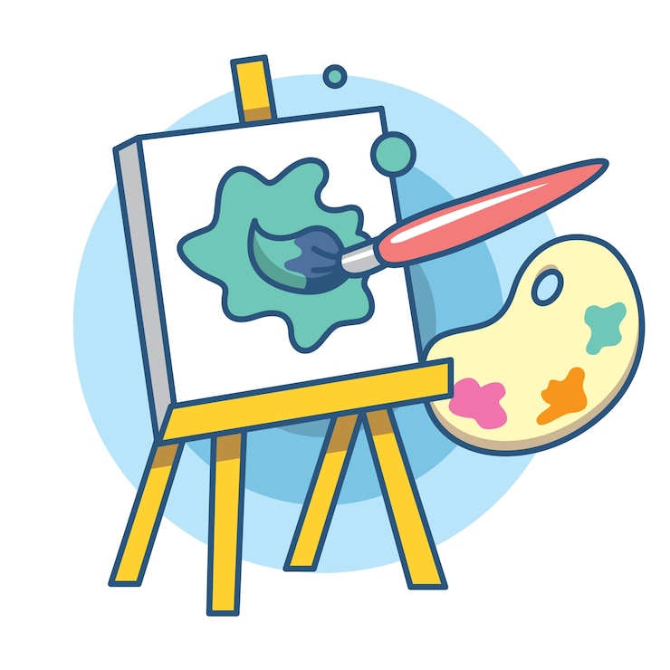 Vector pintura y pinturas
