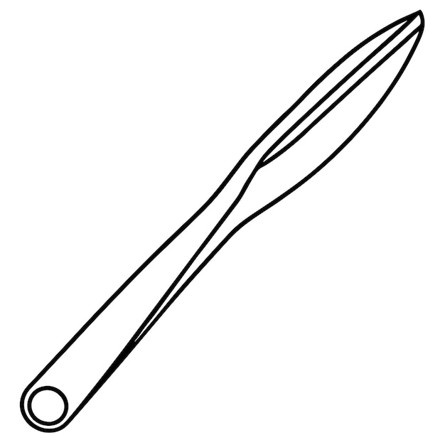 pinzas para colorear página de contorno página de libro de colorear dibujo de arte de línea