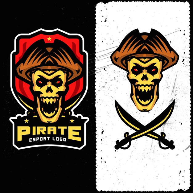 Pirate Skull Esports Logotipo