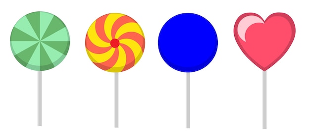 Las piruletas de colores