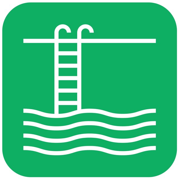 Piscina de ilustraciones de diseño de íconos vectoriales