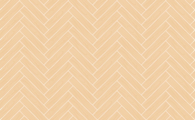 Piso de espiga Paneles y tablones de madera en zigzag Vector marrón patrón sin costuras