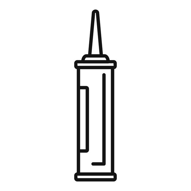 Pistola de grasa metálica llena de aceite lubricante