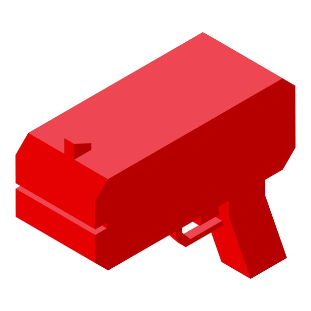 La pistola roja de arranque se dispara para el comienzo de la carrera