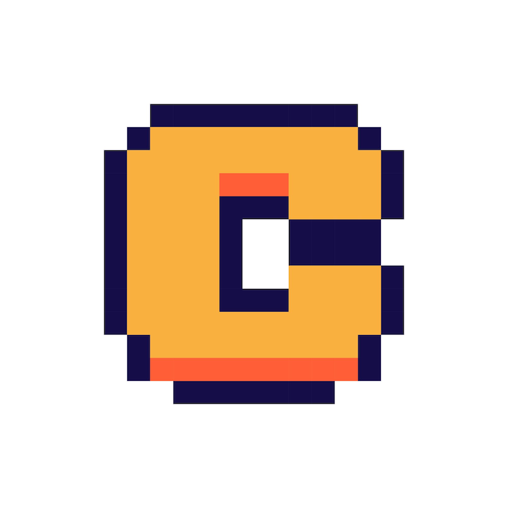 Vector pixel 3d estilo de juego de arcade retro fuente y video juego de computadora ilustración vectorial plana de letras de 8 bits