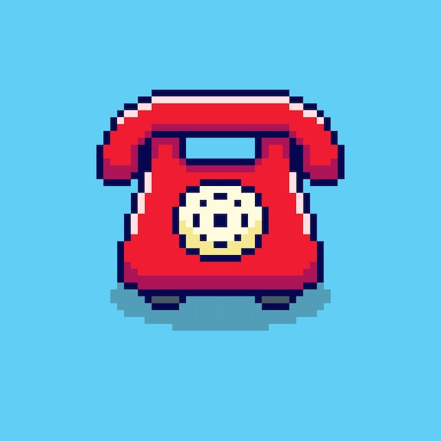 Pixel art diseño de activos de juegos de teléfono clásicos