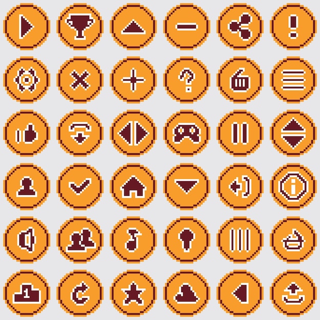 pixel art estética vintage diseño de sprite retro