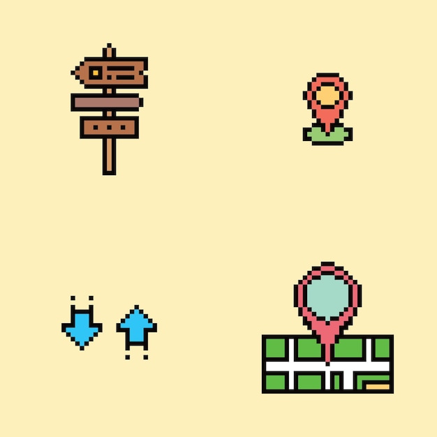 pixel art estética vintage diseño de sprite retro