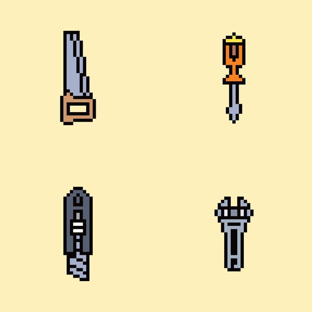pixel art estética vintage diseño de sprite retro