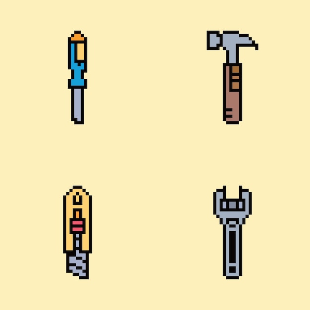 pixel art estética vintage diseño de sprite retro