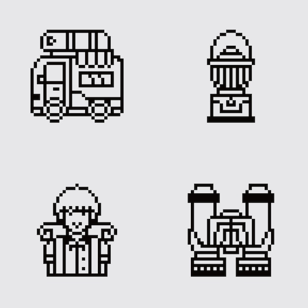 pixel art estética vintage diseño de sprite retro