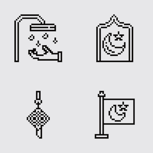 pixel art estética vintage diseño de sprite retro