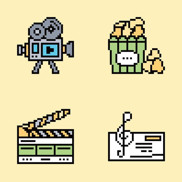 pixel art estética vintage diseño de sprite retro