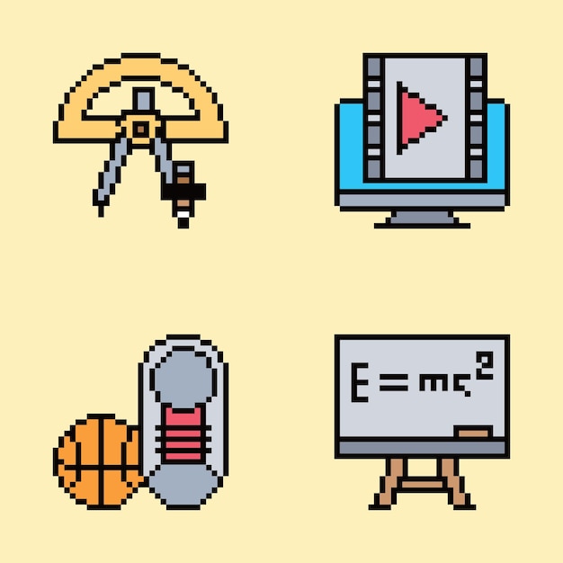 pixel art estética vintage diseño de sprite retro
