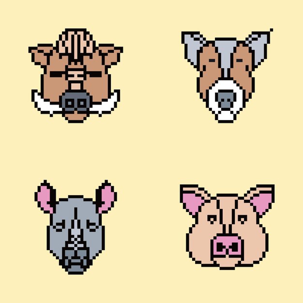 pixel art estética vintage diseño de sprite retro