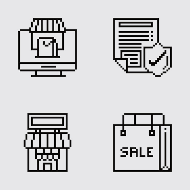 pixel art estética vintage diseño de sprite retro