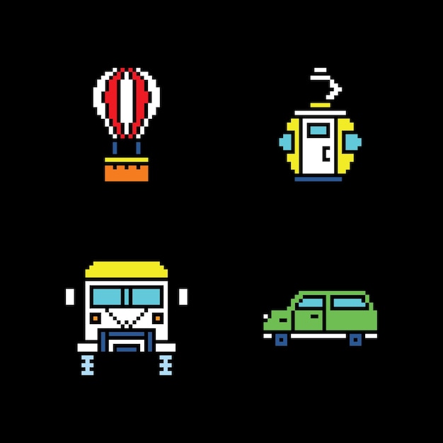 pixel art estética vintage diseño de sprite retro