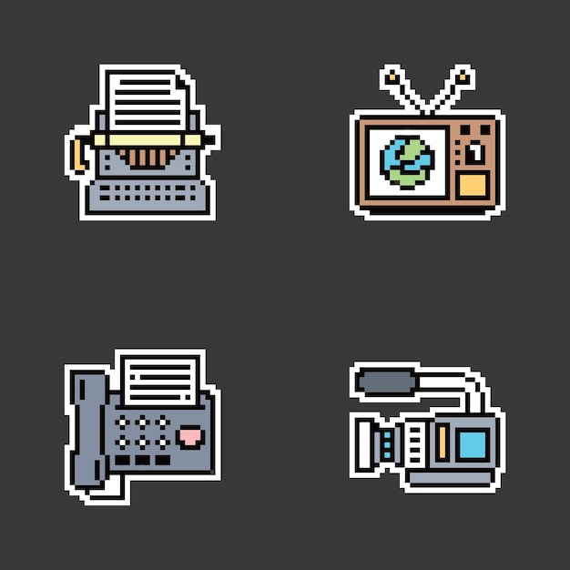pixel art estética vintage diseño de sprite retro