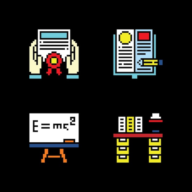 pixel art estética vintage diseño de sprite retro