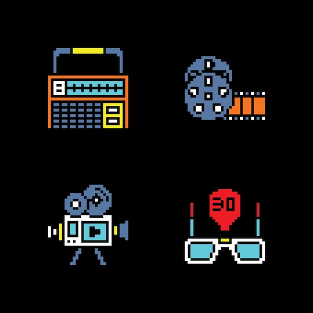 pixel art estética vintage diseño de sprite retro