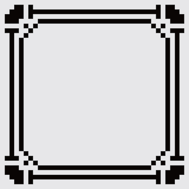 pixel art marco estética diseño de sprite retro