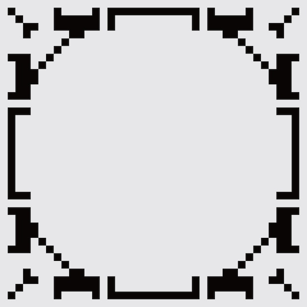 pixel art marco estética diseño de sprite retro