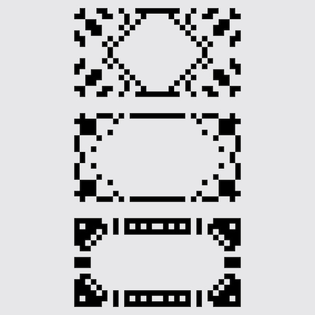 pixel art mini marco estética diseño de sprite retro