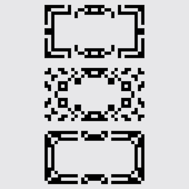 pixel art mini marco estética diseño de sprite retro
