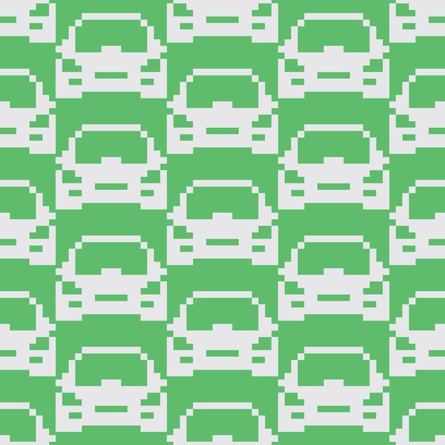 pixel art patrón minimalista estética vintage diseño de sprite retro