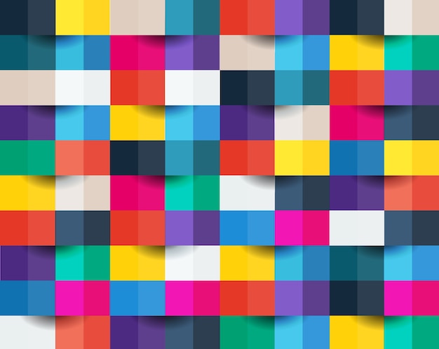 Pixel Colorful abstract background