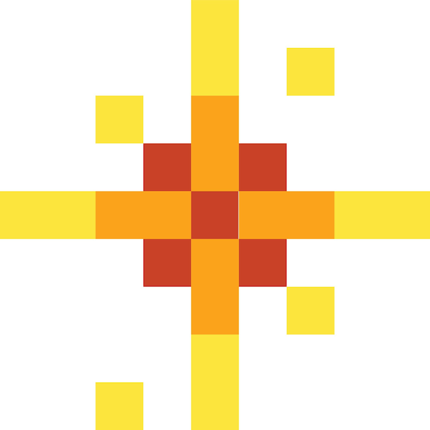 Pixel Star Sparkle (en inglés)