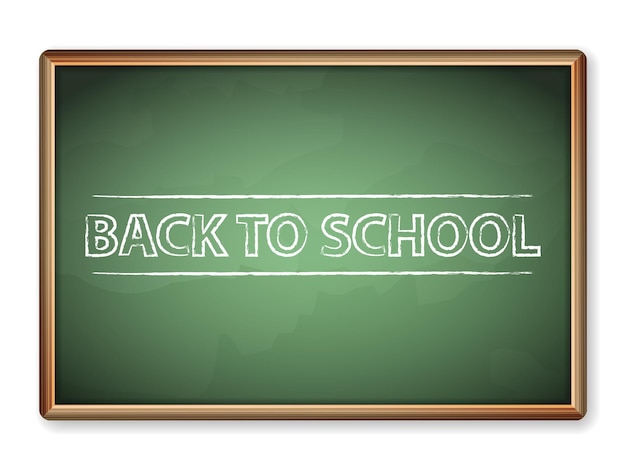 Pizarra regreso a la escuela