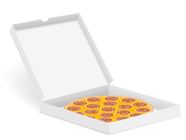 Pizza en caja