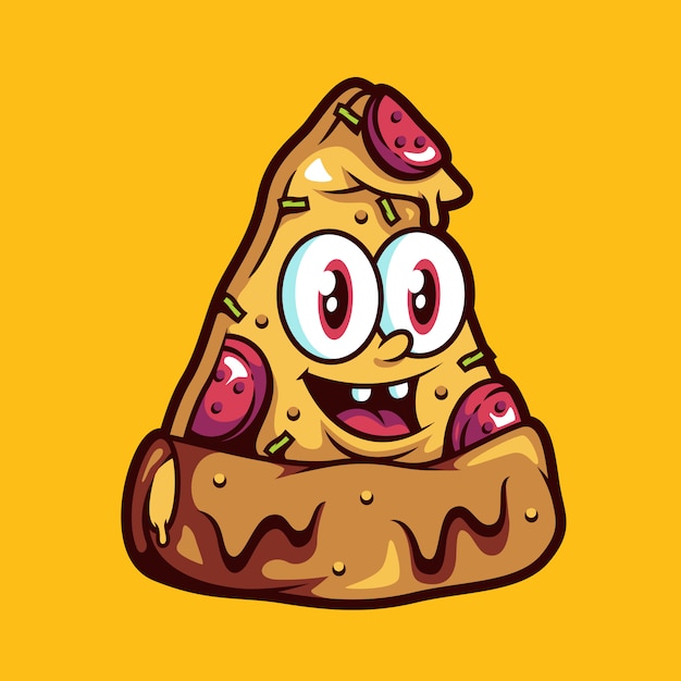 La pizza está hecha.