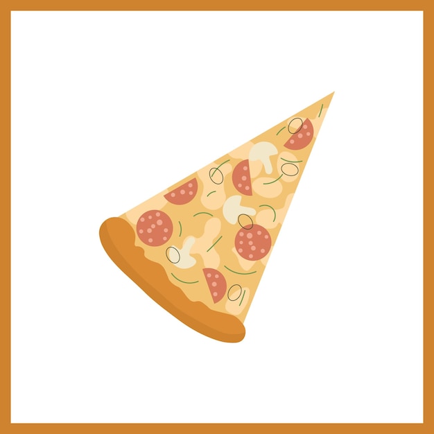La pizza está hecha.