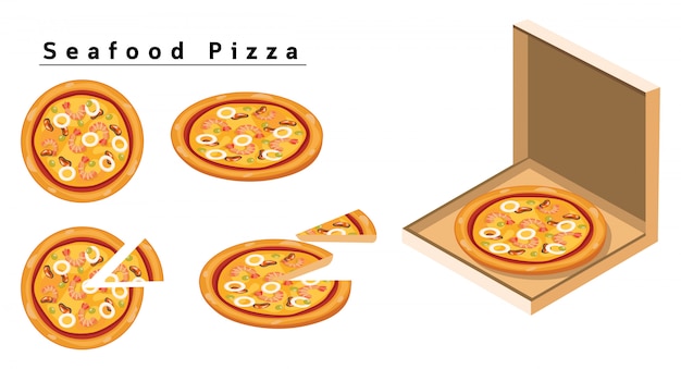 pizza de mariscos