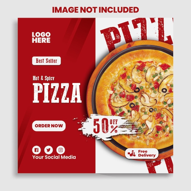 Una pizza muy deliciosa.