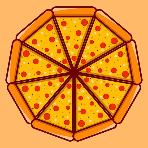 Pizza vector