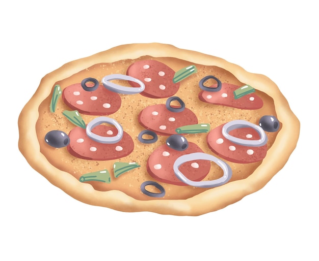 Vector pizza