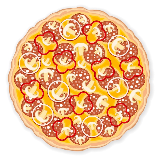 Vector pizza