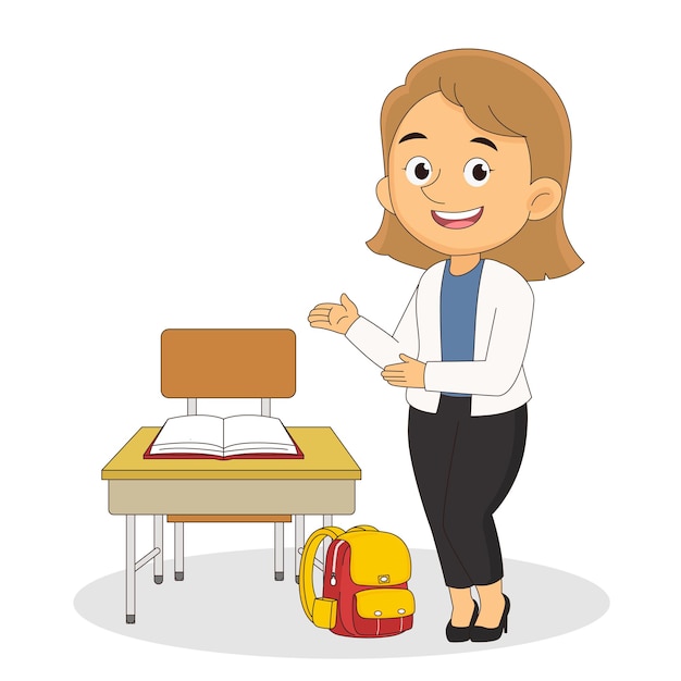 Plan De Estudios De Imágenes Prediseñadas De Profesor - Maestra